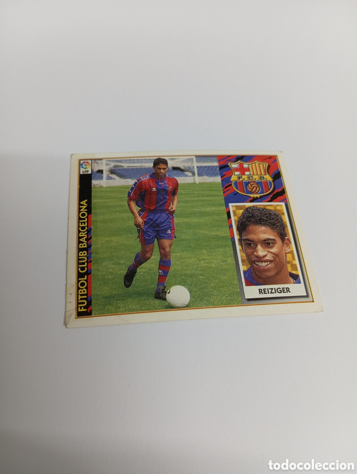 Cromos de F&uacute;tbol: FICHAJE 9 REIZIGER Liga Este 1997 1998 NUEVO SIN PEGAR 97 98