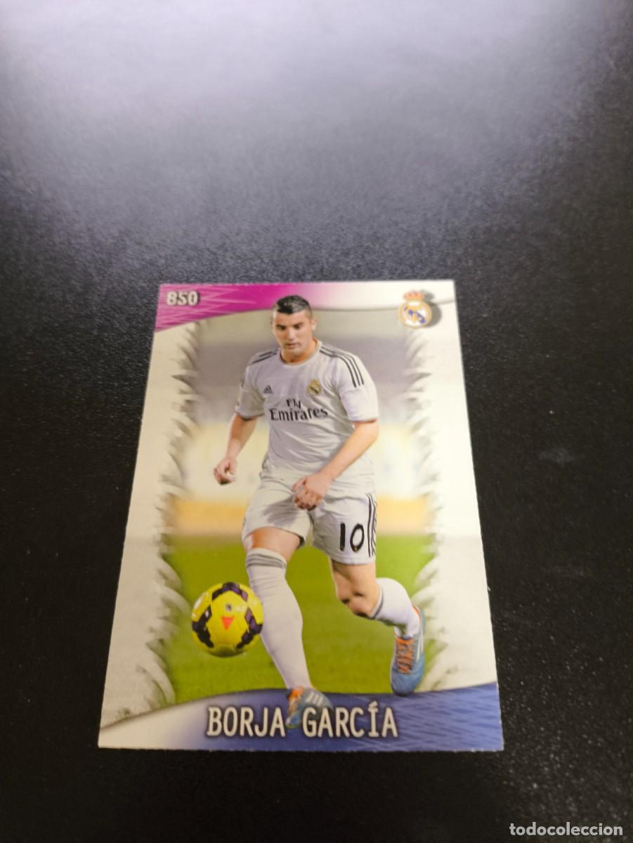 Cromos de F&uacute;tbol: 850 Borja Garc&iacute;a REAL MADRID CASTILLA MUNDICROMO LIGA 2013 2014 13 14 PLATINUM NO PANINI ESTE