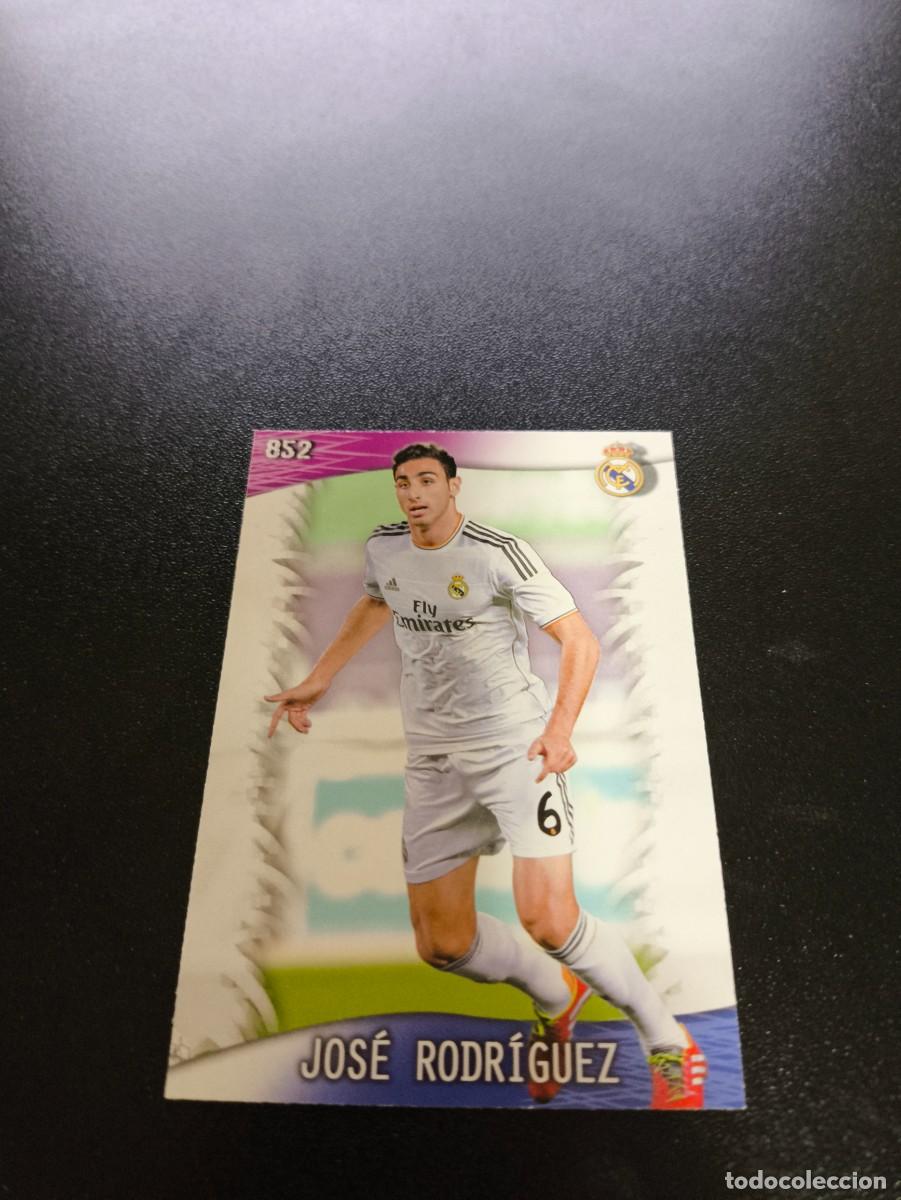 Cromos de F&uacute;tbol: 852 Jos&eacute; Rodr&iacute;guez REAL MADRID CASTILLA MUNDICROMO LIGA 2013 2014 13 14 PLATINUM NO PANINI ESTE