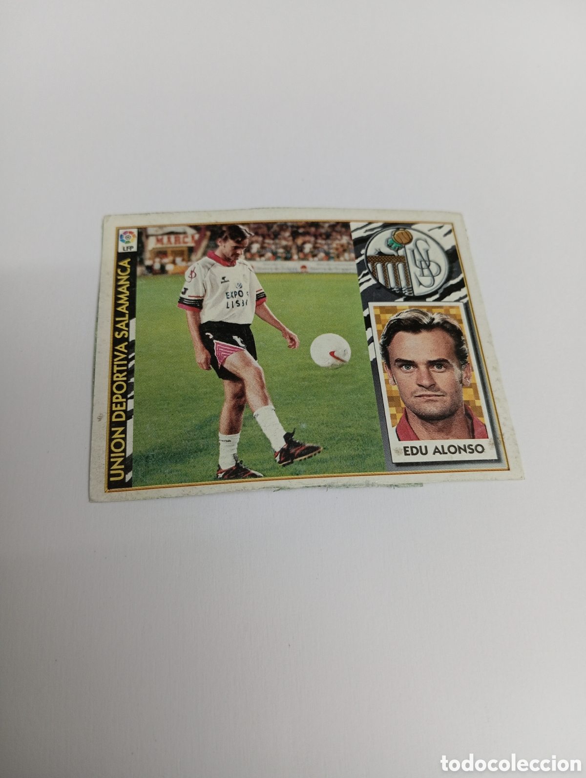 Cromos de F&uacute;tbol: FICHAJE 26 EDU ALONSO Liga Este 1997 1998 Recuperado 97 98