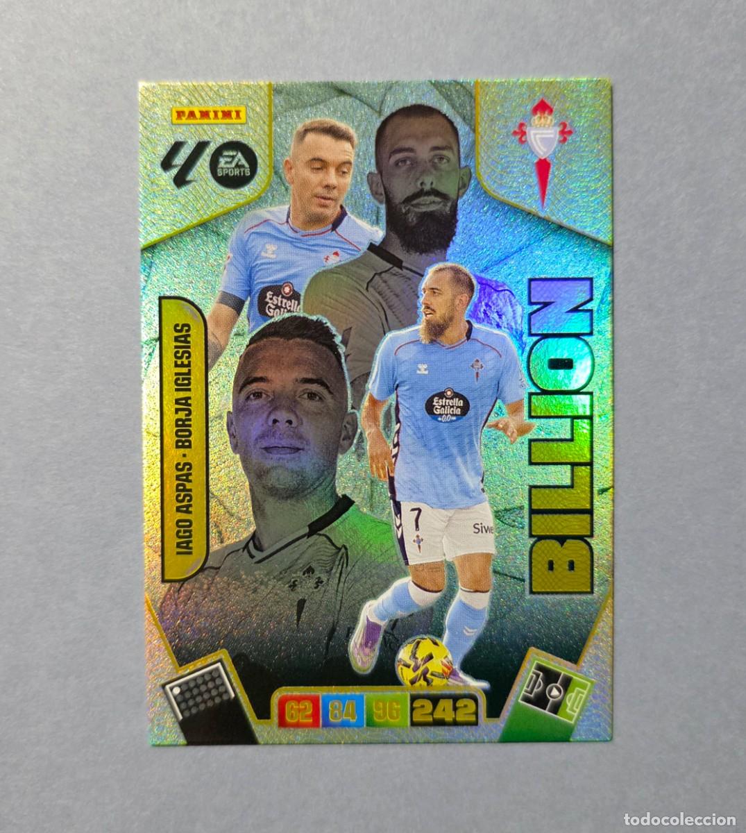 Cromos de F&uacute;tbol: IAGO ASPAS / BORJA IGLESIAS (BILLION) - CELTA - ADRENALYN XL 2025-26 - 25/26 (NUEVO)