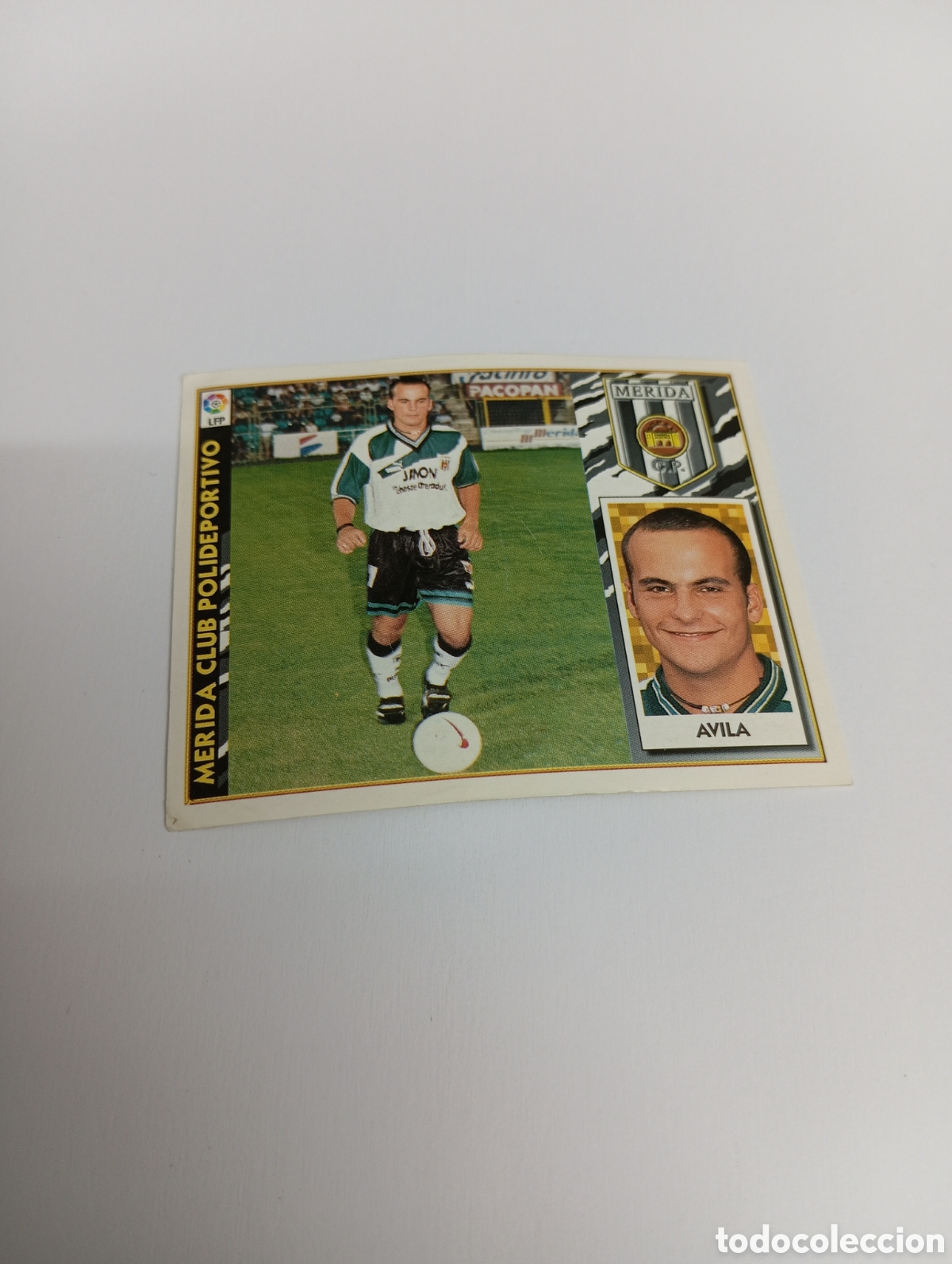 Cromos de F&uacute;tbol: FICHAJE 29 AVILA Liga Este 1997 1998 NUEVO SIN PEGAR 97 98