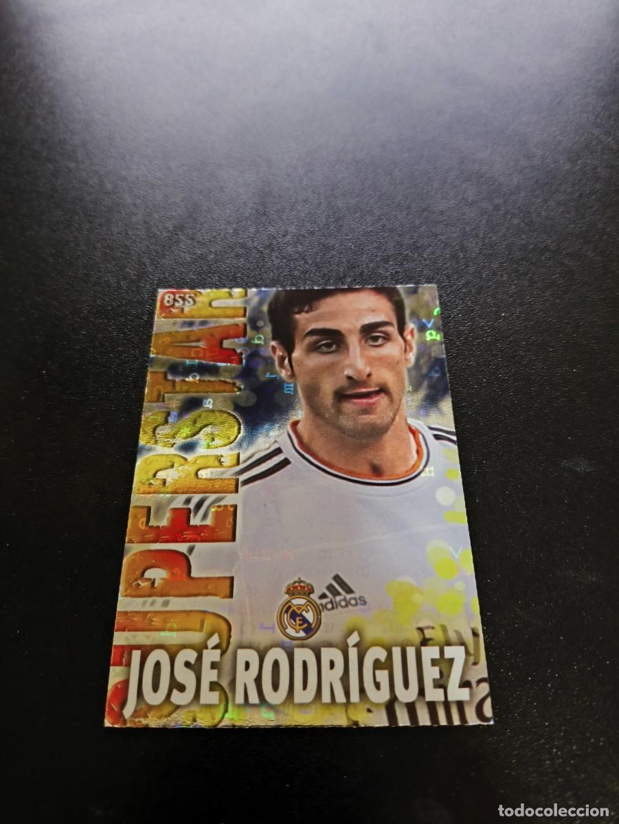 Cromos de F&uacute;tbol: 855 JOSE RODRIGUEZ LETRAS REAL MADRID CASTILLA MUNDICROMO LIGA 2013 2014 13 14 NO PANINI ESTE