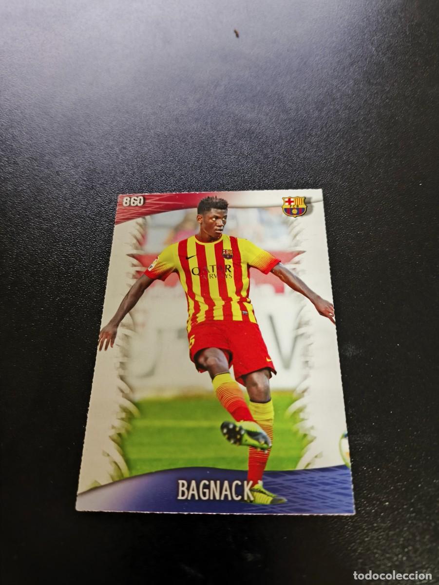 Cromos de F&uacute;tbol: 860 Bagnack BARCELONA B MUNDICROMO LIGA 2013 2014 13 14 PLATINUM NO PANINI ESTE