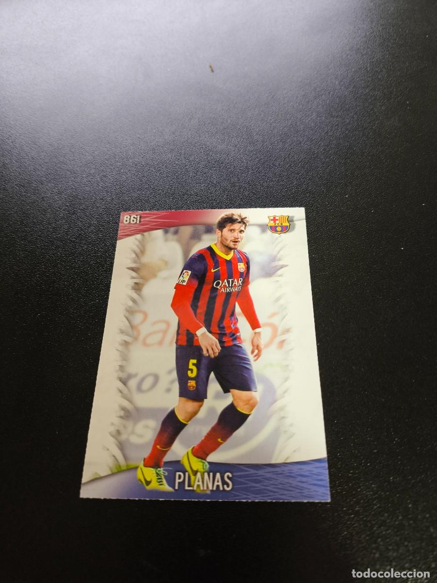 Cromos de F&uacute;tbol: 861 Planas BARCELONA B MUNDICROMO LIGA 2013 2014 13 14 PLATINUM NO PANINI ESTE