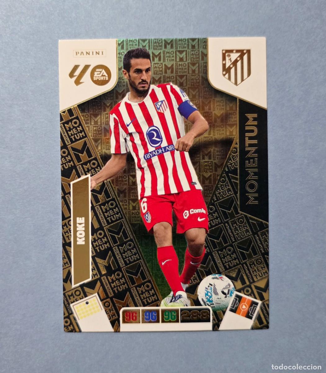 Cromos de F&uacute;tbol: KOKE (MOMENTUM) - ATL&Eacute;TICO MADRID - ADRENALYN XL 2025-26 - 25/26 (NUEVO)