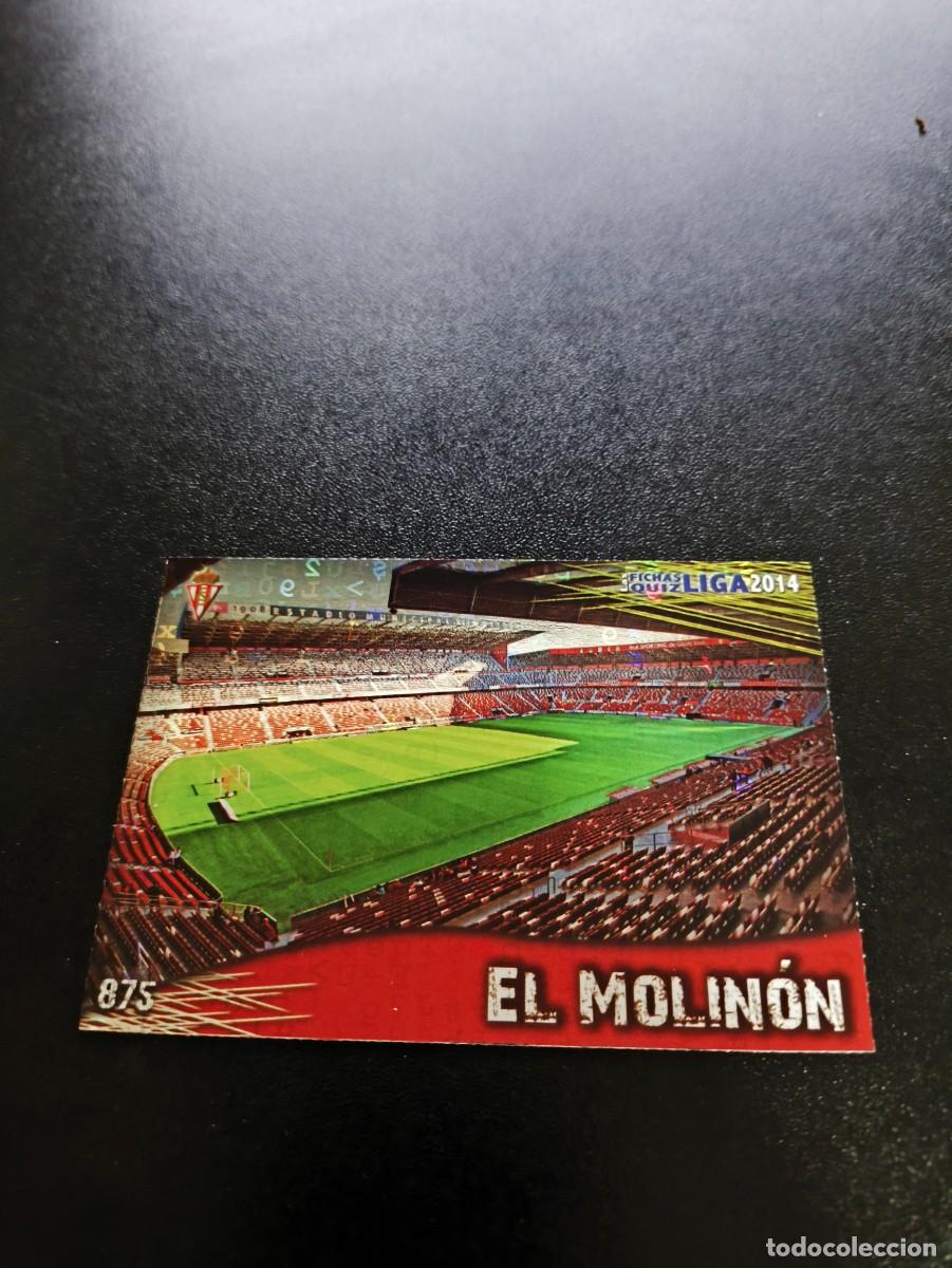 Cromos de Futebol: 875 EL MOLINON LETRAS SPORTING DE GIJON MUNDICROMO LIGA 2013 2014 13 14 PLATINUM NO PANINI ESTE