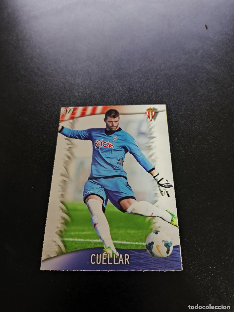 Cromos de Futebol: 877 Cu&eacute;llar SPORTING DE GIJON MUNDICROMO LIGA 2013 2014 13 14 PLATINUM NO PANINI ESTE