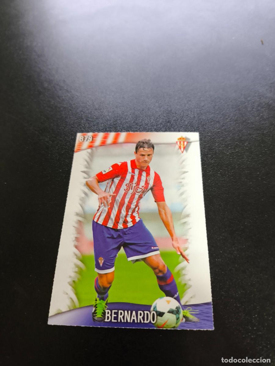 Cromos de Futebol: 879 Bernardo SPORTING DE GIJON MUNDICROMO LIGA 2013 2014 13 14 PLATINUM NO PANINI ESTE