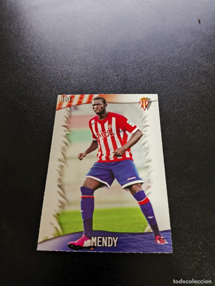 Cromos de Futebol: 880 Mendy SPORTING DE GIJON MUNDICROMO LIGA 2013 2014 13 14 PLATINUM NO PANINI ESTE