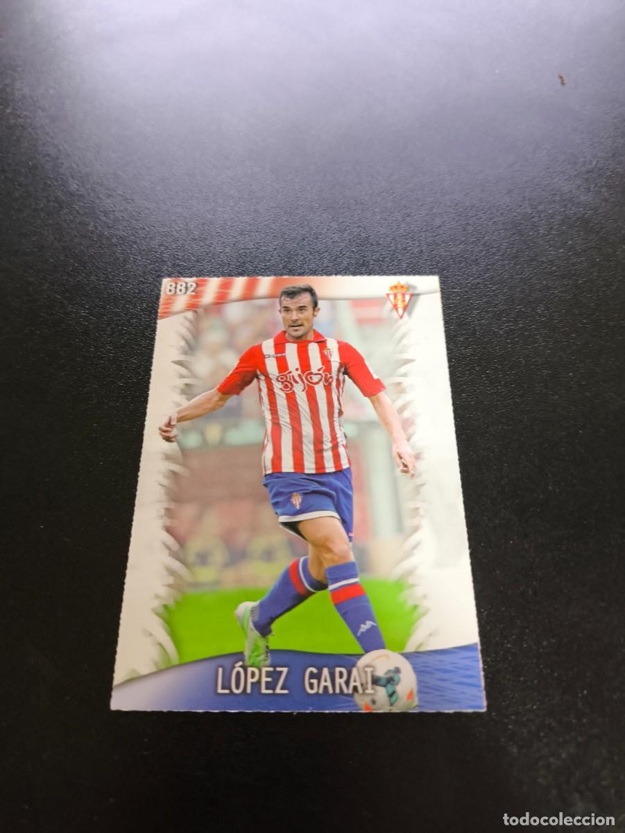 Cromos de Futebol: 882 L&oacute;pez Garai SPORTING DE GIJON MUNDICROMO LIGA 2013 2014 13 14 PLATINUM NO PANINI ESTE