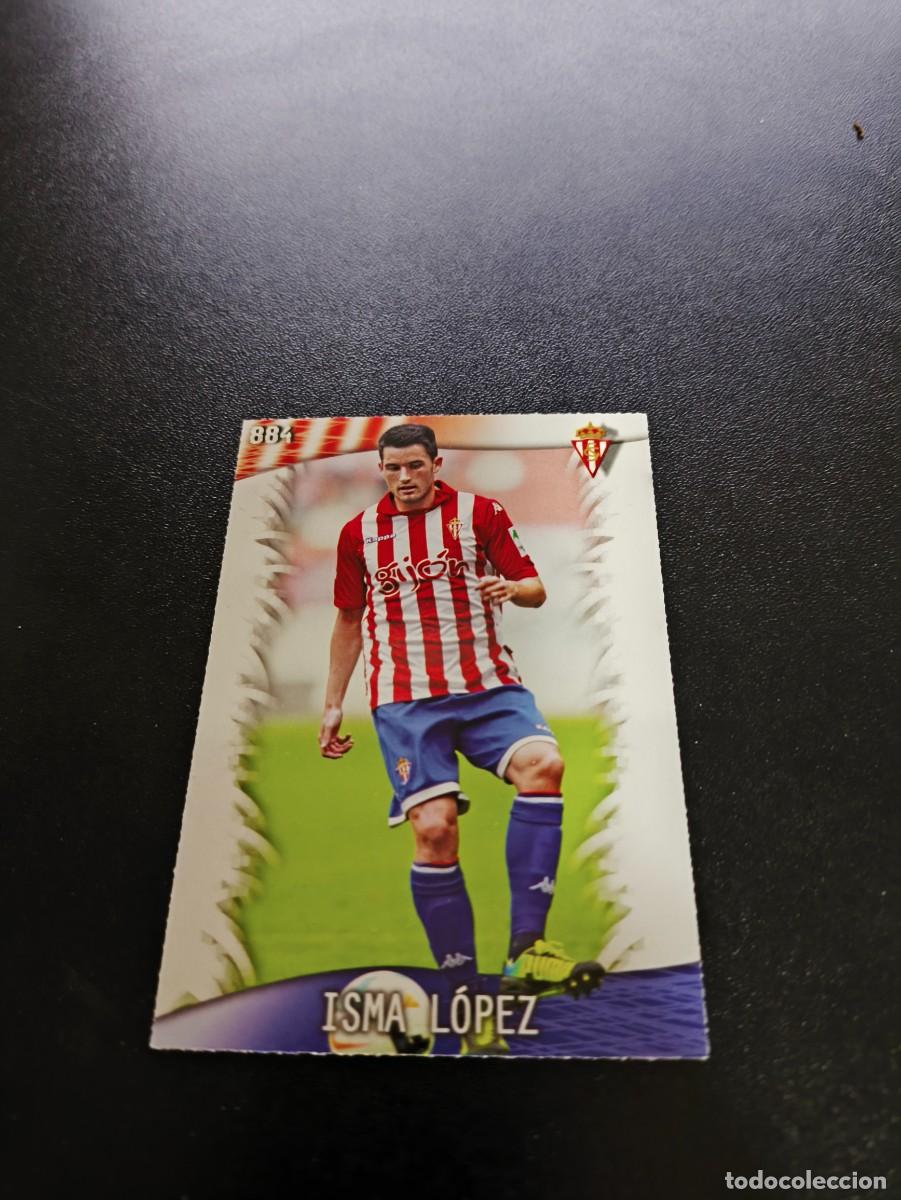 Cartes &agrave; collectionner de Football: 884 Isma L&oacute;pez SPORTING DE GIJON MUNDICROMO LIGA 2013 2014 13 14 PLATINUM NO PANINI ESTE