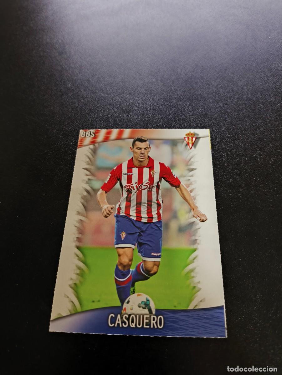 Cartes &agrave; collectionner de Football: 885 Casquero SPORTING DE GIJON MUNDICROMO LIGA 2013 2014 13 14 PLATINUM NO PANINI ESTE
