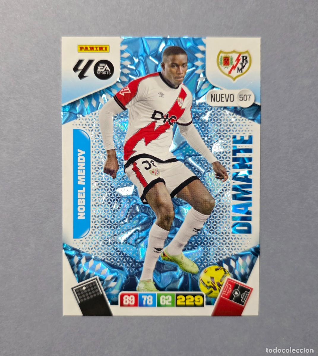Football Stickers: 507 NOBEL MENDY (NUEVO DIAMANTE) - RAYO VALLECANO - ADRENALYN XL 2025-26 - 25/26 (NUEVO)