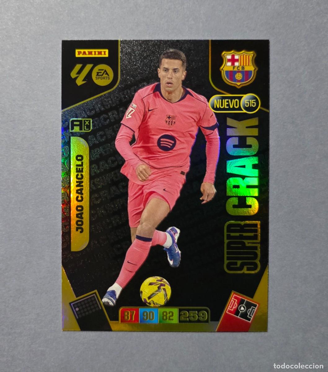 Football Stickers: 515 JOAO CANCELO (NUEVO SUPER CRACK) - BARCELONA - ADRENALYN XL 2025-26 - 25/26 (NUEVO)