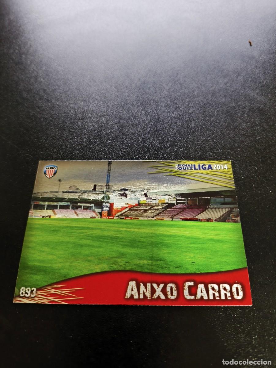 Football Stickers: 893 ANXO CARRO BRILLO LISO LUGO MUNDICROMO LIGA 2013 2014 13 14 PLATINUM NO PANINI ESTE