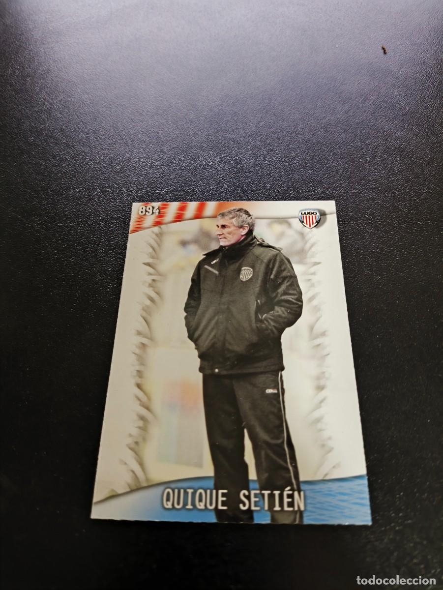 Football Stickers: 894 Quique Seti&eacute;n LUGO MUNDICROMO LIGA 2013 2014 13 14 PLATINUM NO PANINI ESTE