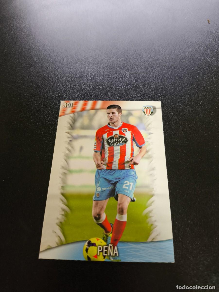 Cromos de F&uacute;tbol: 901 Pe&ntilde;a LUGO MUNDICROMO LIGA 2013 2014 13 14 PLATINUM NO PANINI ESTE