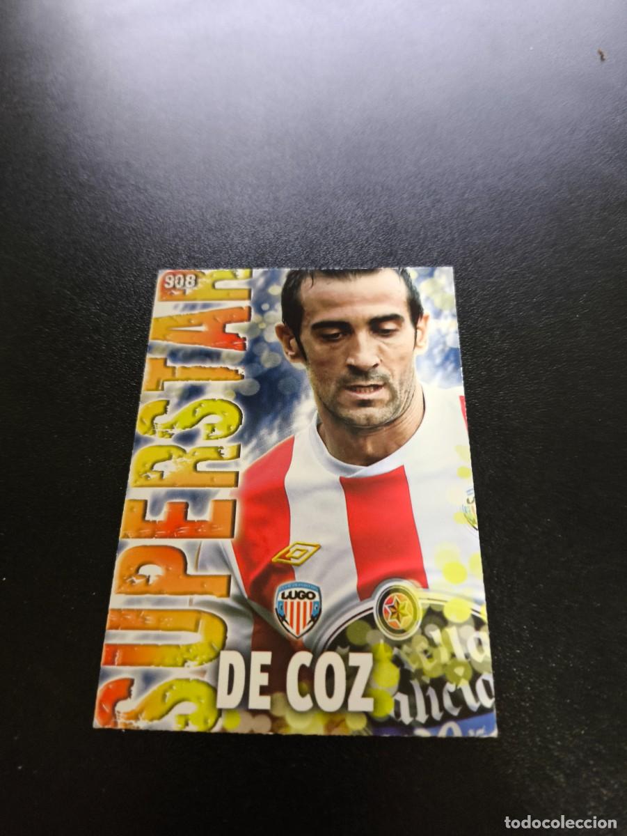 Cromos de F&uacute;tbol: 908 DE COZ MATE SUPESTAR LUGO MUNDICROMO LIGA 2013 2014 13 14 PLATINUM NO PANINI ESTE
