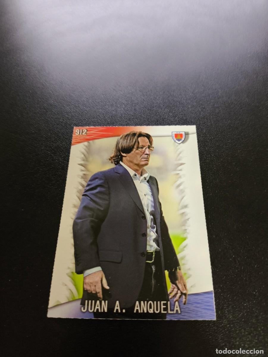 Cromos de F&uacute;tbol: 912 Juan A. Anquela NUMANCIA MUNDICROMO LIGA 2013 2014 13 14 PLATINUM NO PANINI ESTE