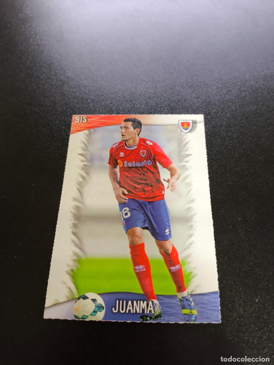 Cromos de F&uacute;tbol: 915 Juanma NUMANCIA MUNDICROMO LIGA 2013 2014 13 14 PLATINUM NO PANINI ESTE