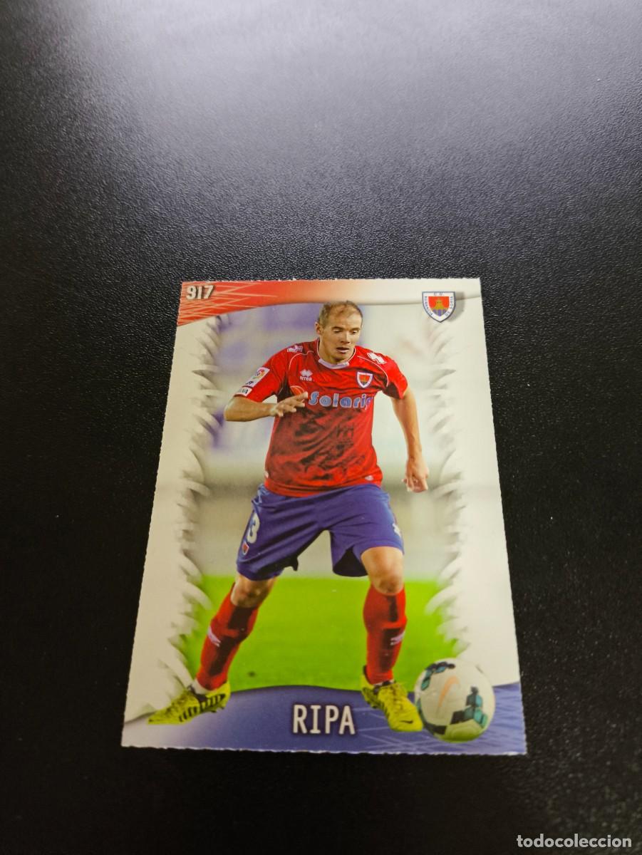 Cromos de F&uacute;tbol: 917 Ripa NUMANCIA MUNDICROMO LIGA 2013 2014 13 14 PLATINUM NO PANINI ESTE