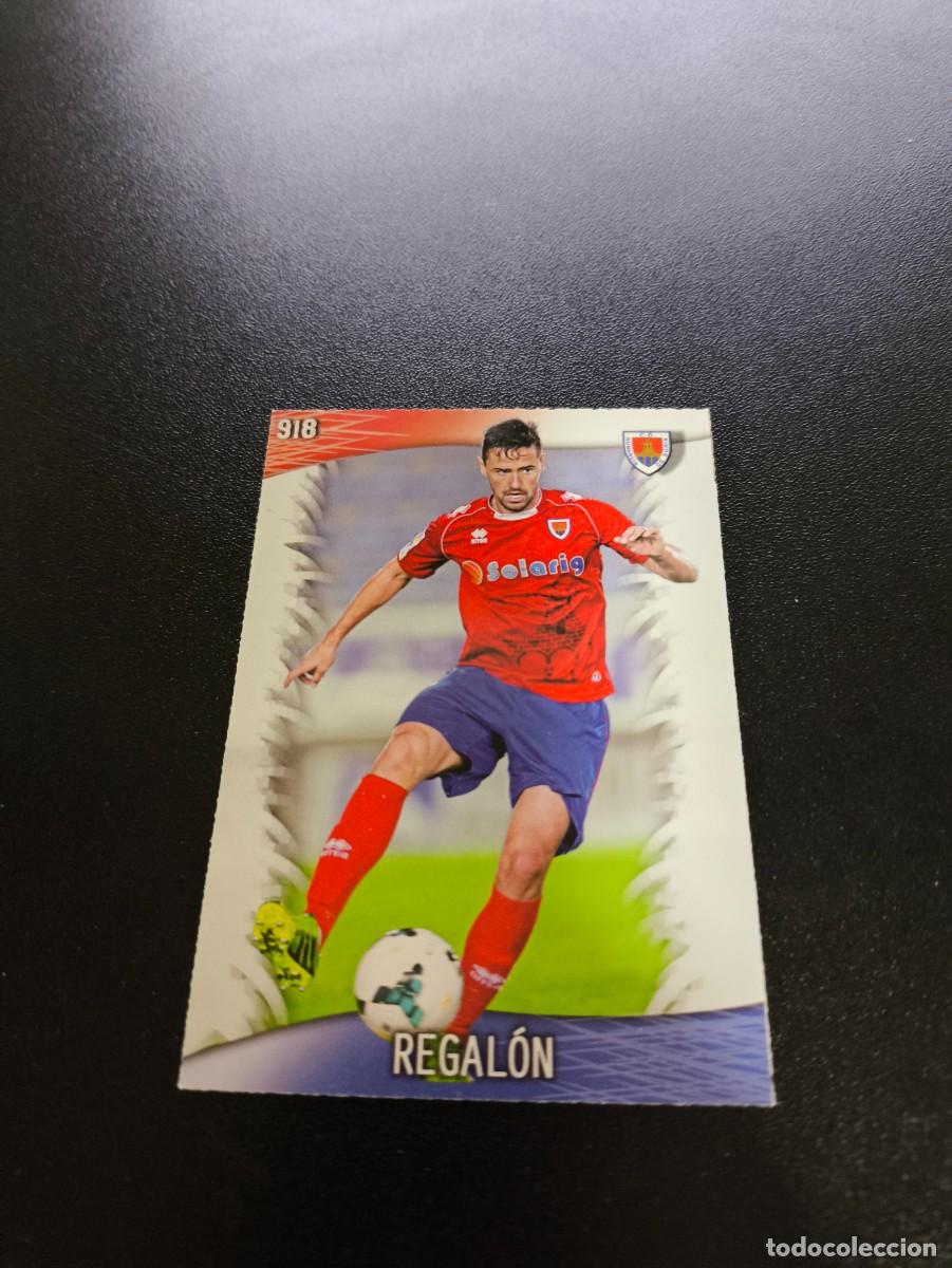 Cromos de F&uacute;tbol: 918 Regal&oacute;n NUMANCIA MUNDICROMO LIGA 2013 2014 13 14 PLATINUM NO PANINI ESTE