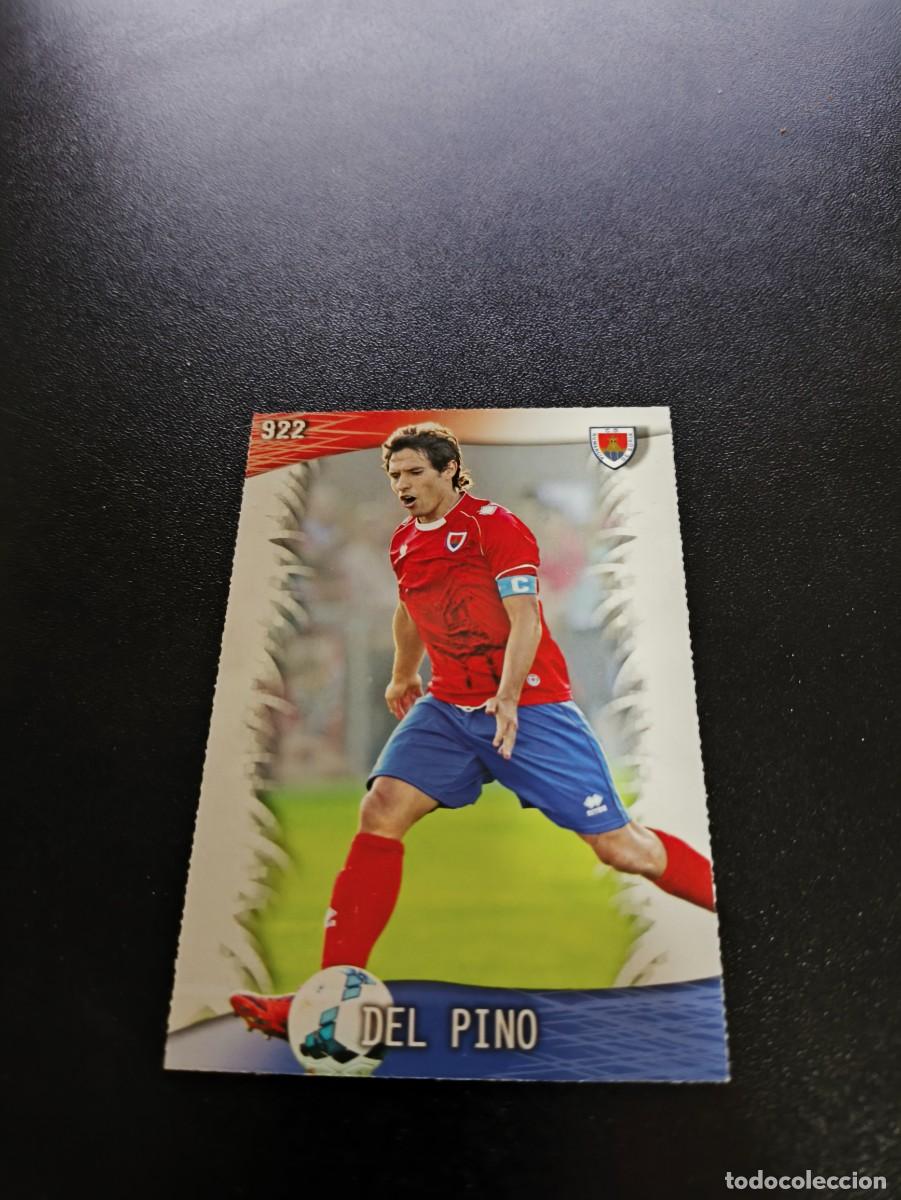 Cromos de F&uacute;tbol: 922 Del Pino NUMANCIA MUNDICROMO LIGA 2013 2014 13 14 PLATINUM NO PANINI ESTE
