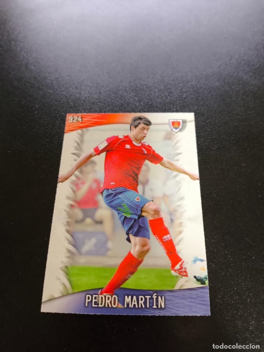 Cromos de F&uacute;tbol: 924 Pedro Mart&iacute;n NUMANCIA MUNDICROMO LIGA 2013 2014 13 14 PLATINUM NO PANINI ESTE