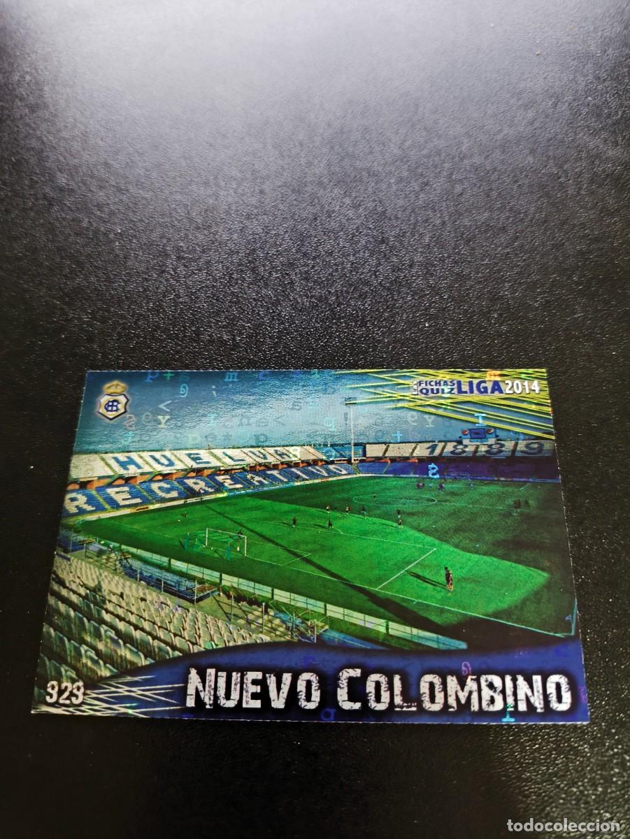 Cartes &agrave; collectionner de Football: 929 COLOMBINO LETRAS RECREATIVO HUELVA MUNDICROMO LIGA 2013 2014 13 14 PLATINUM NO PANINI ESTE