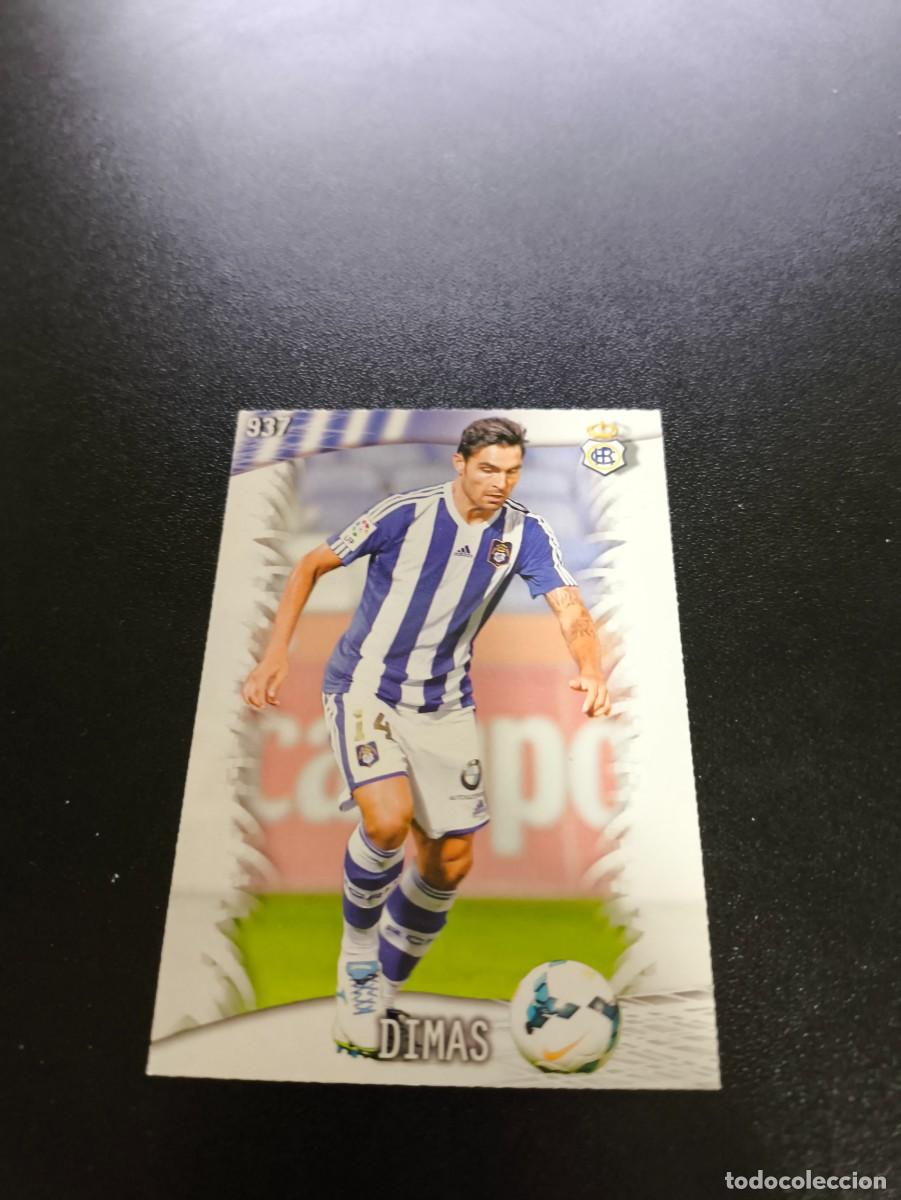 Cartes &agrave; collectionner de Football: 937 Dimas RECREATIVO HUELVA MUNDICROMO LIGA 2013 2014 13 14 PLATINUM NO PANINI ESTE