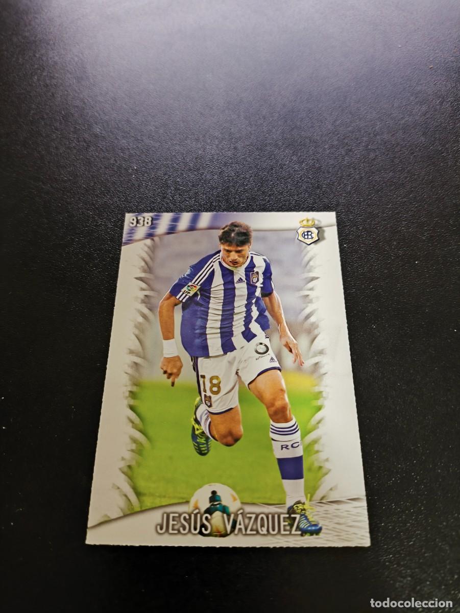 Cartes &agrave; collectionner de Football: 938 Jes&uacute;s V&aacute;zquez RECREATIVO HUELVA MUNDICROMO LIGA 2013 2014 13 14 PLATINUM NO PANINI ESTE