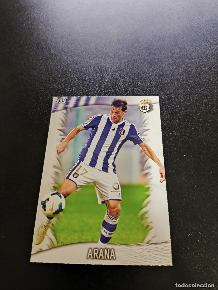 Cartes &agrave; collectionner de Football: 939 Arana RECREATIVO HUELVA MUNDICROMO LIGA 2013 2014 13 14 PLATINUM NO PANINI ESTE