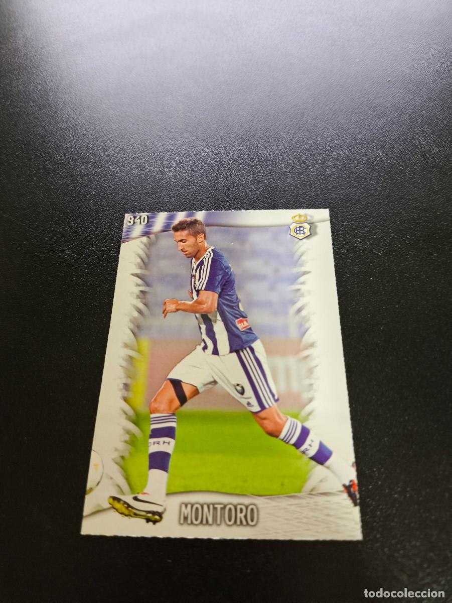 Cartes &agrave; collectionner de Football: 940 Montoro RECREATIVO HUELVA MUNDICROMO LIGA 2013 2014 13 14 PLATINUM NO PANINI ESTE