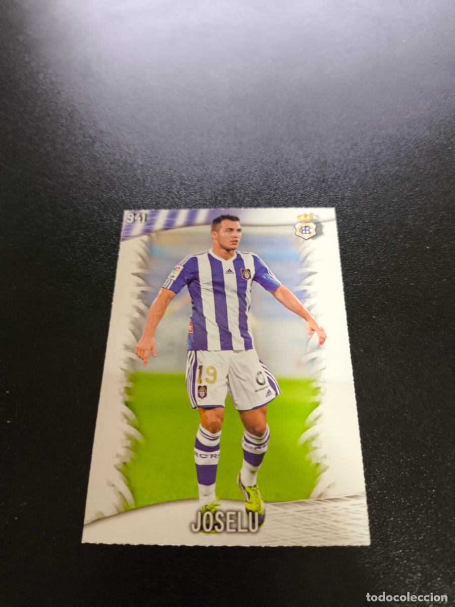 Cartes &agrave; collectionner de Football: 941 Joselu RECREATIVO HUELVA MUNDICROMO LIGA 2013 2014 13 14 PLATINUM NO PANINI ESTE