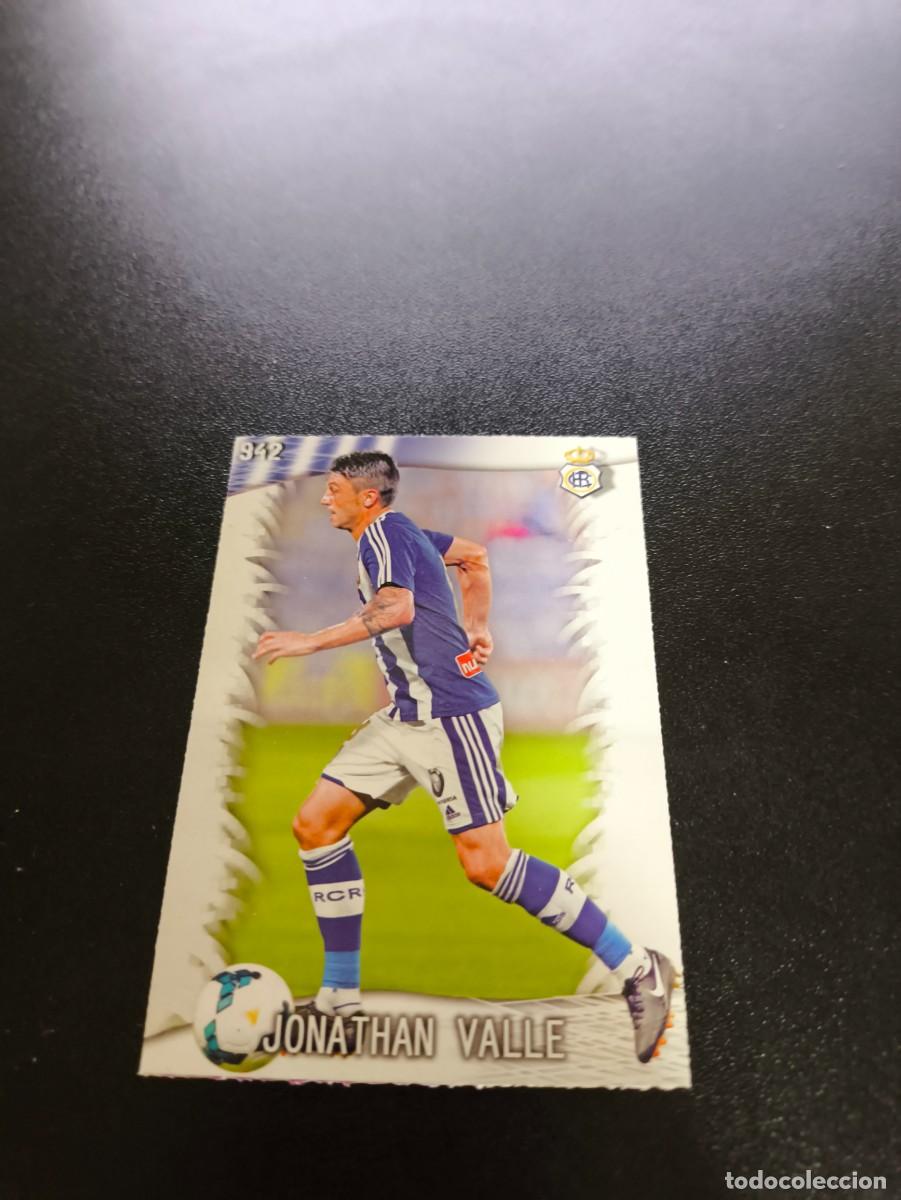 Cartes &agrave; collectionner de Football: 942 Jonathan Valle RECREATIVO HUELVA MUNDICROMO LIGA 2013 2014 13 14 PLATINUM NO PANINI ESTE