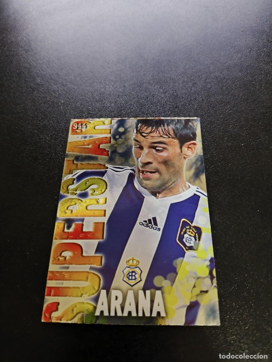 Cartes &agrave; collectionner de Football: 944 ARANA LISO RECREATIVO HUELVA MUNDICROMO LIGA 2013 2014 13 14 PLATINUM NO PANINI ESTE
