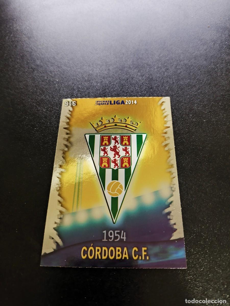 Cartes &agrave; collectionner de Football: 946 ESCUDO BRILLO LISO CORDOBA MUNDICROMO LIGA 2013 2014 13 14 PLATINUM NO PANINI ESTE