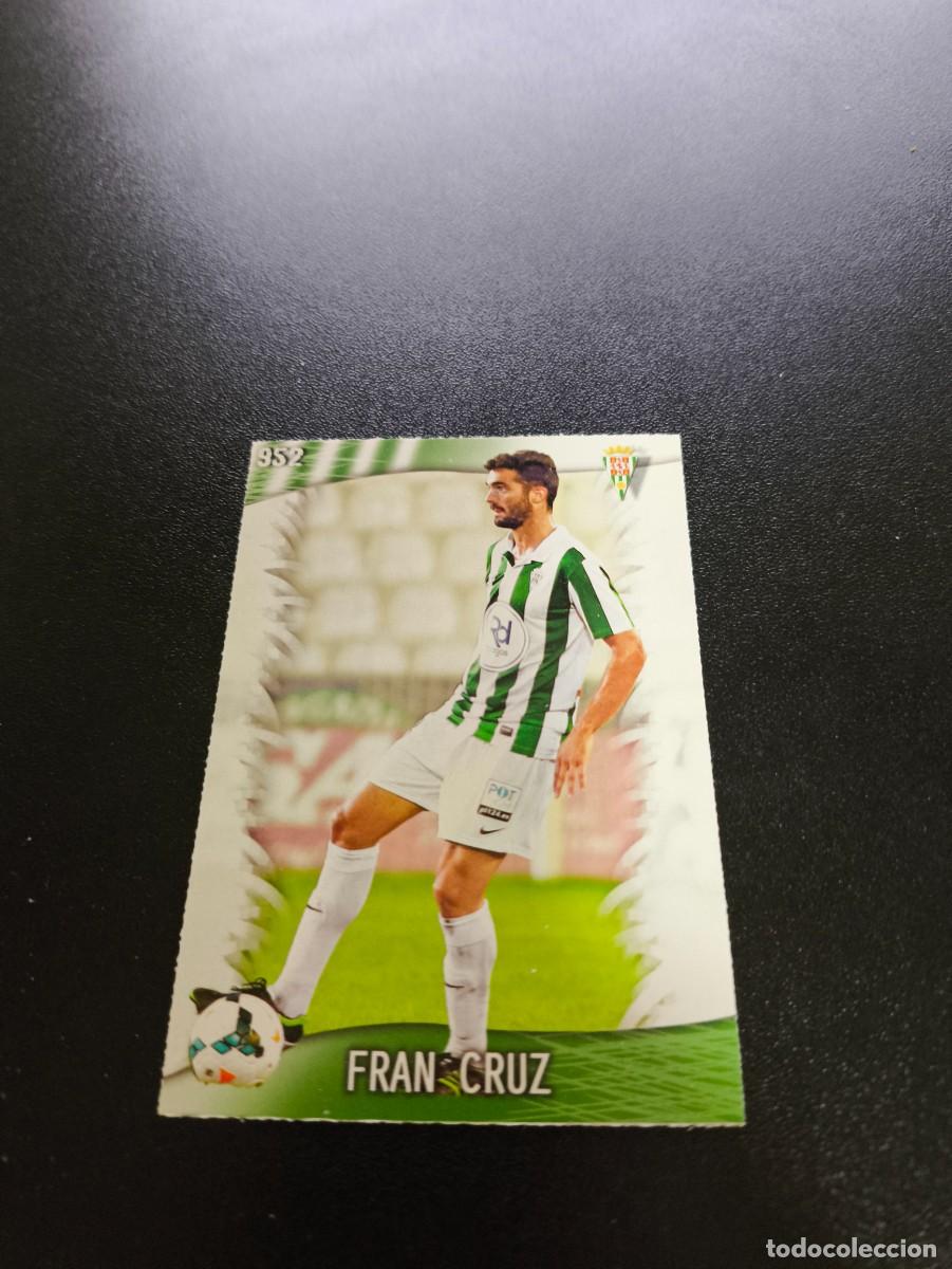 Cartes &agrave; collectionner de Football: 952 Fran Cruz CORDOBA MUNDICROMO LIGA 2013 2014 13 14 PLATINUM NO PANINI ESTE