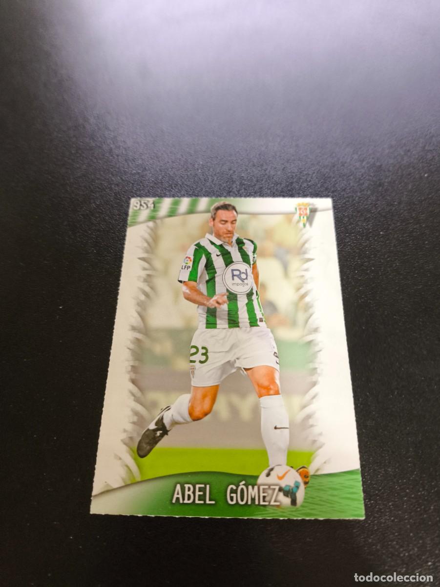 Cartes &agrave; collectionner de Football: 954 Abel G&oacute;mez CORDOBA MUNDICROMO LIGA 2013 2014 13 14 PLATINUM NO PANINI ESTE
