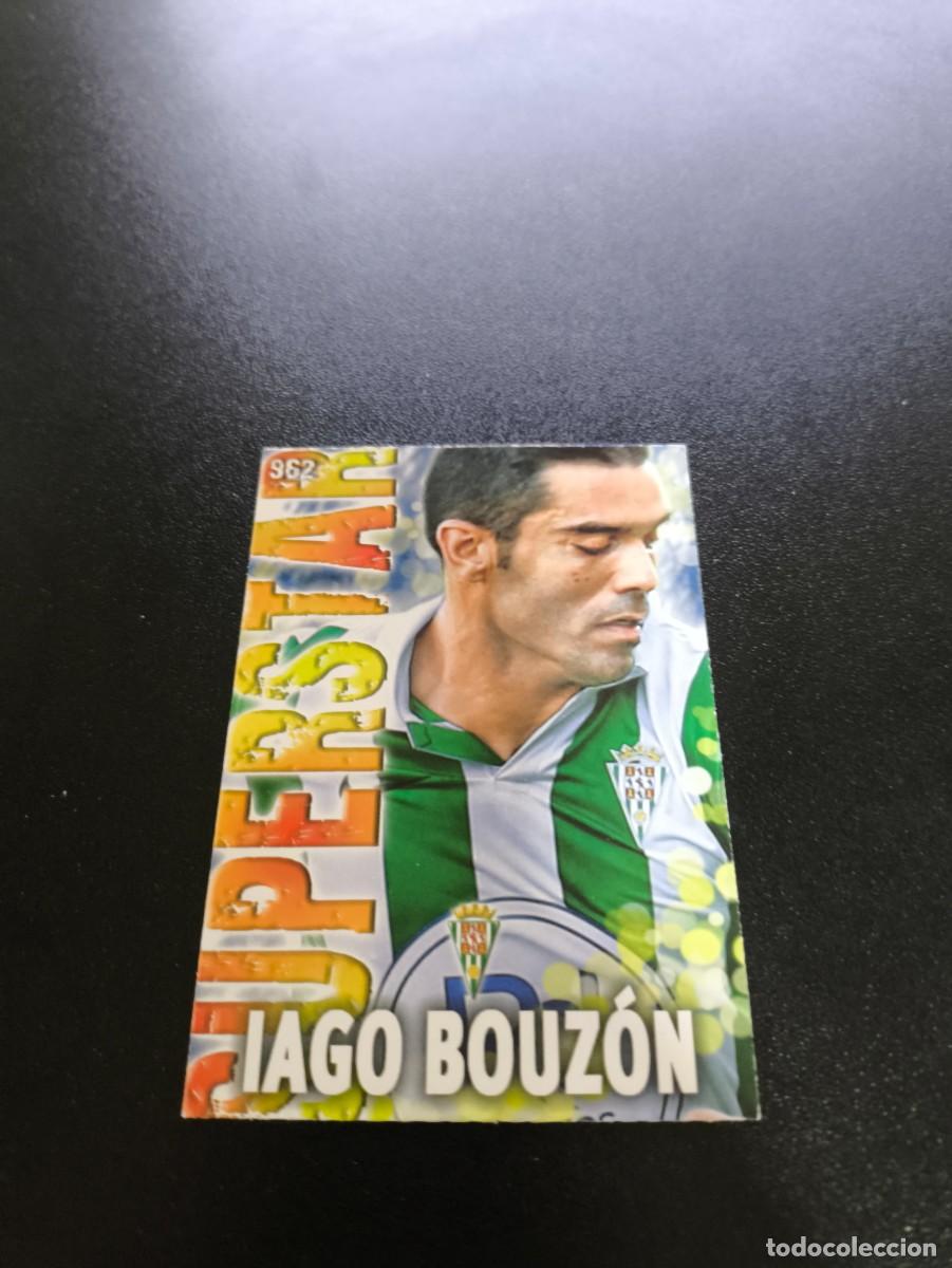 Cromos de F&uacute;tbol: 962 IAGO BOUZON SUPERSTAR MATE CORDOBA MUNDICROMO LIGA 2013 2014 13 14 PLATINUM NO PANINI ESTE