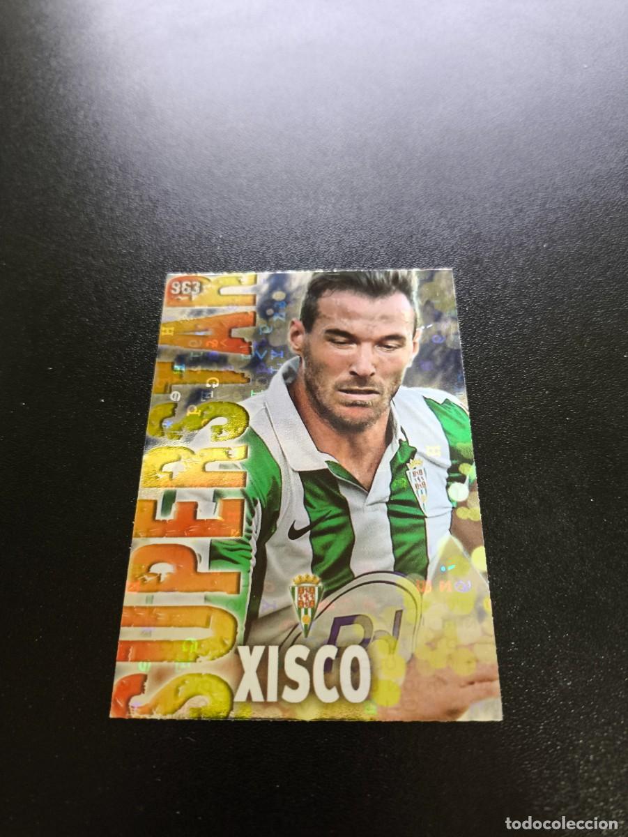 Cromos de F&uacute;tbol: 963 XISCO SUPERSTAR BRILLO LETRAS CORDOBA MUNDICROMO LIGA 2013 2014 13 14 PLATINUM NO PANINI ESTE