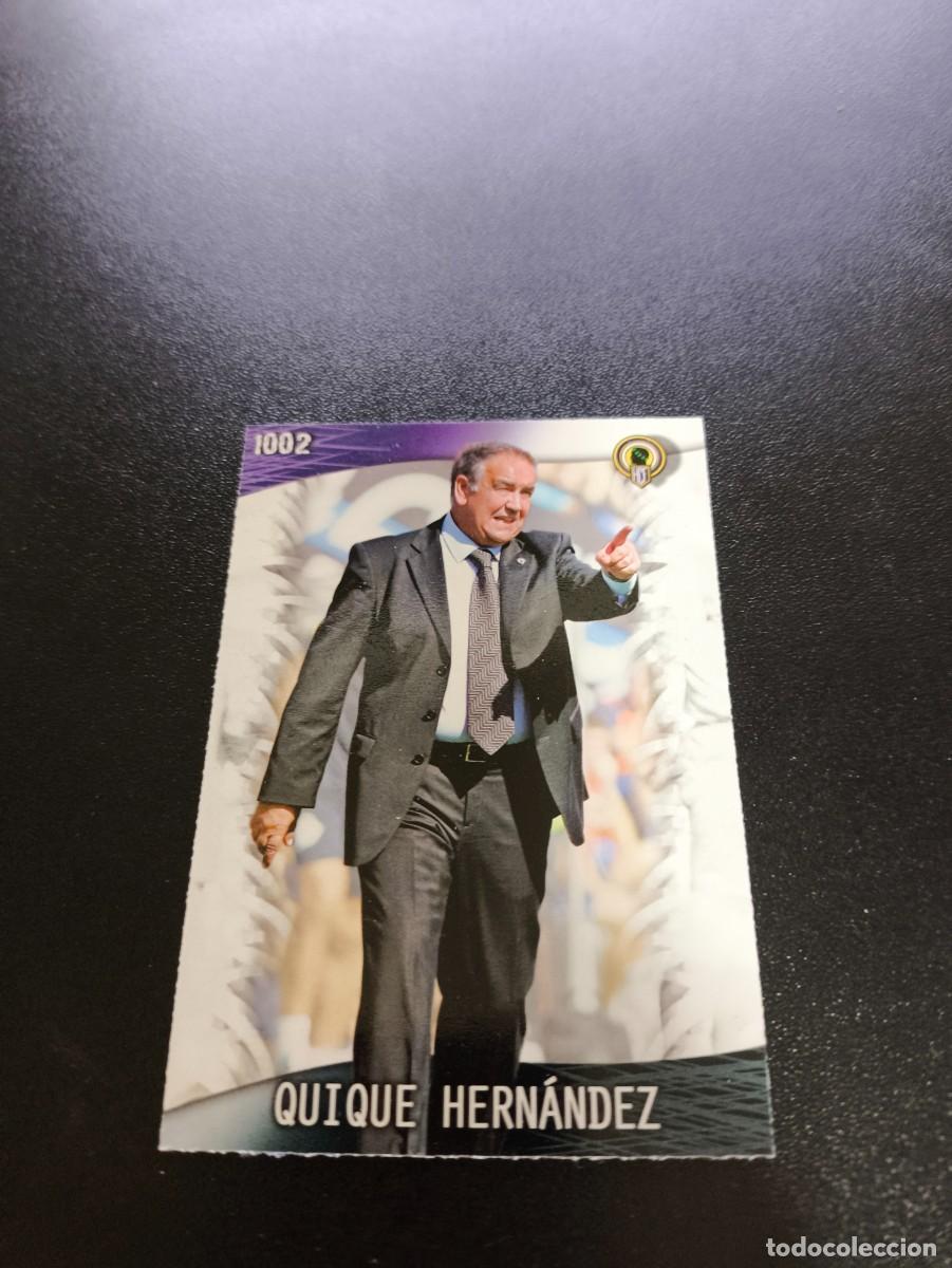 Cartes &agrave; collectionner de Football: 1002 Quique Hern&aacute;ndez HERCULES MUNDICROMO LIGA 2013 2014 13 14 PLATINUM NO PANINI ESTE