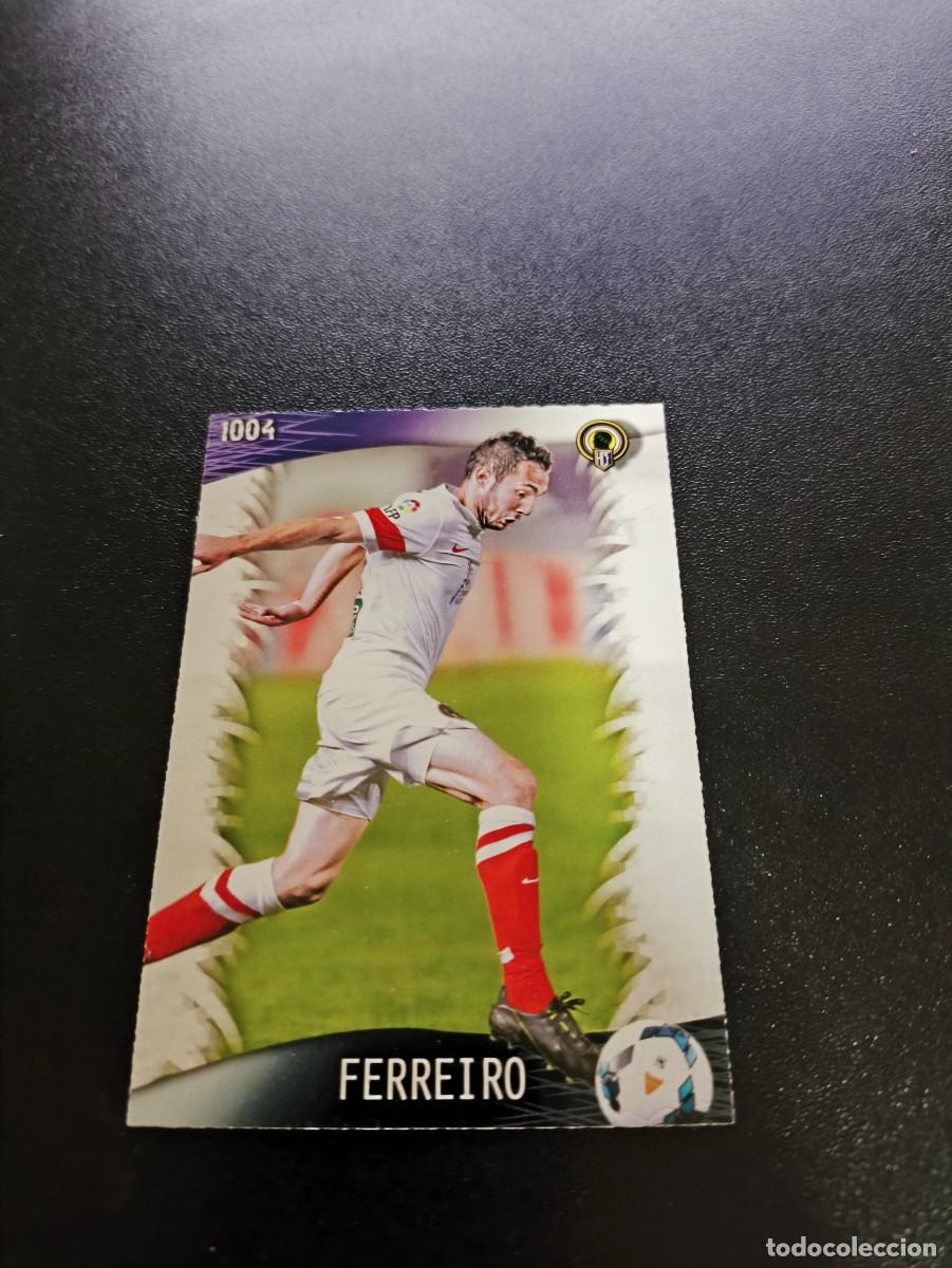 Cartes &agrave; collectionner de Football: 1004 Ferreiro HERCULES MUNDICROMO LIGA 2013 2014 13 14 PLATINUM NO PANINI ESTE