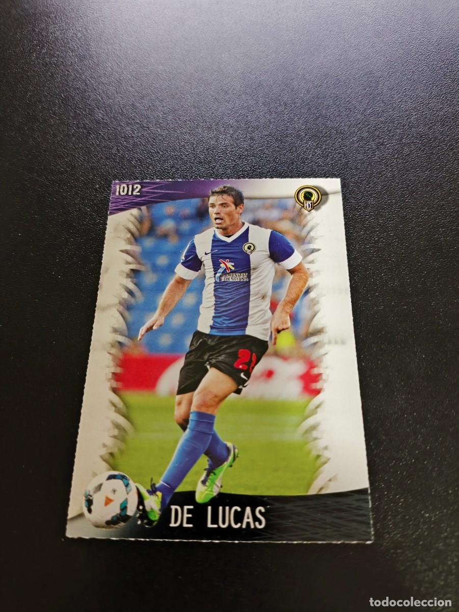 Cromos de F&uacute;tbol: 1012 De Lucas HERCULES MUNDICROMO LIGA 2013 2014 13 14 PLATINUM NO PANINI ESTE