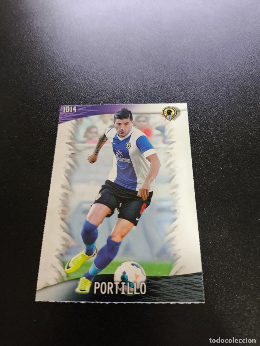 Cromos de F&uacute;tbol: 1014 Portillo HERCULES MUNDICROMO LIGA 2013 2014 13 14 PLATINUM NO PANINI ESTE