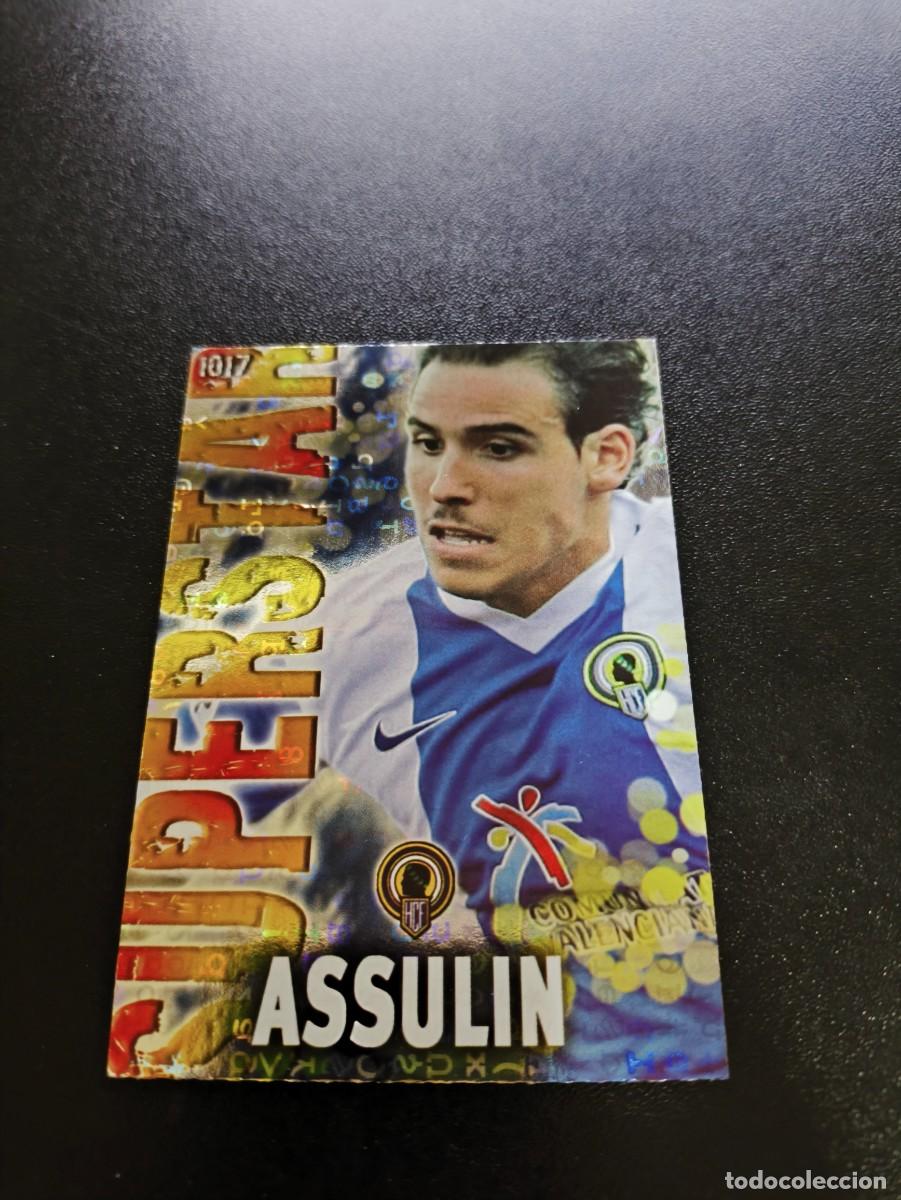 Cartes &agrave; collectionner de Football: 1017 ASSULIN SUPERSTAR BRILLO LETRA HERCULES MUNDICROMO LIGA 2013 2014 13 14 PLATINUM NO PANINI ESTE