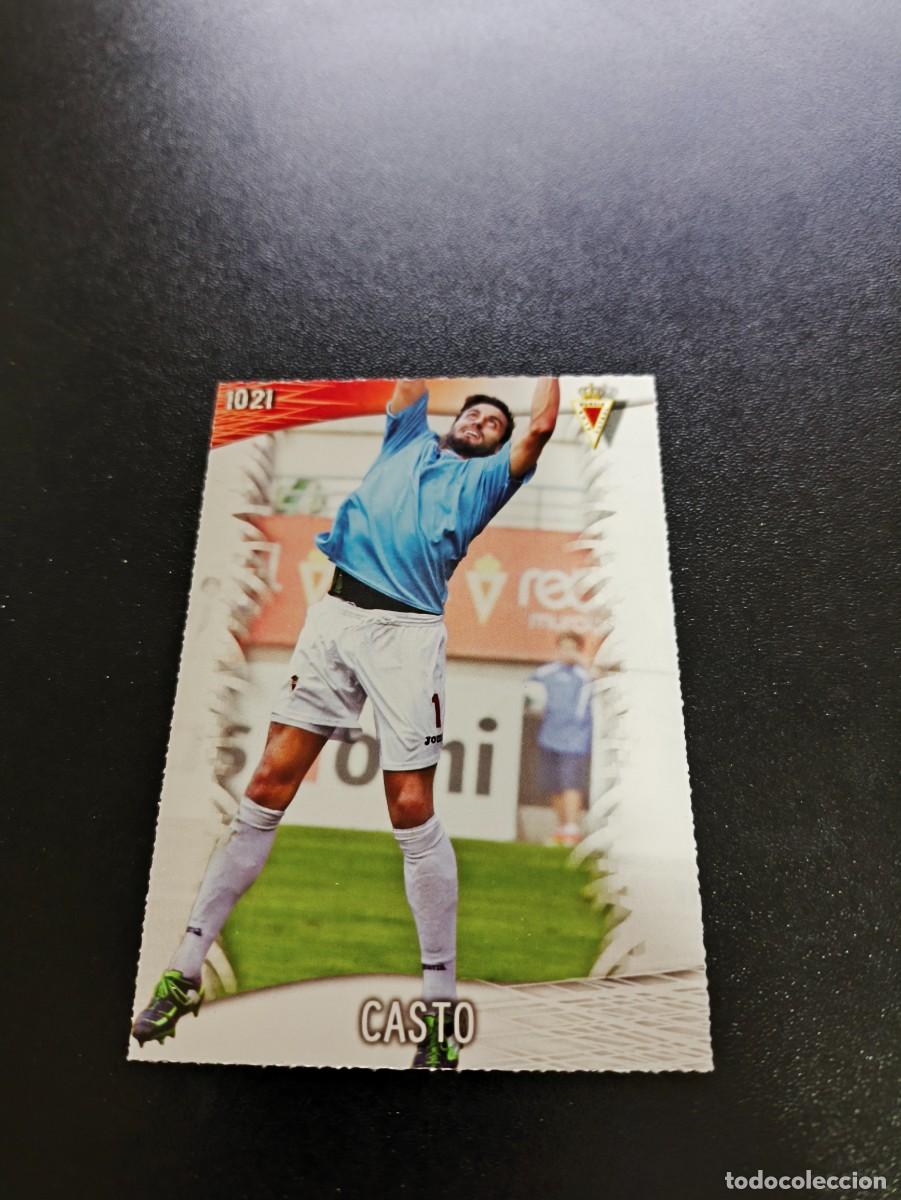 Cromos de F&uacute;tbol: 1021 Casto MURCIA MUNDICROMO LIGA 2013 2014 13 14 PLATINUM NO PANINI ESTE