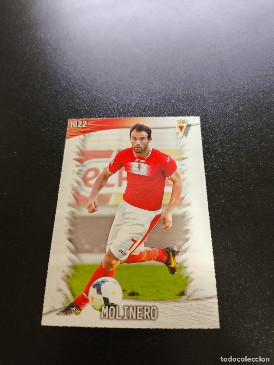 Cromos de F&uacute;tbol: 1022 Molinero MURCIA MUNDICROMO LIGA 2013 2014 13 14 PLATINUM NO PANINI ESTE