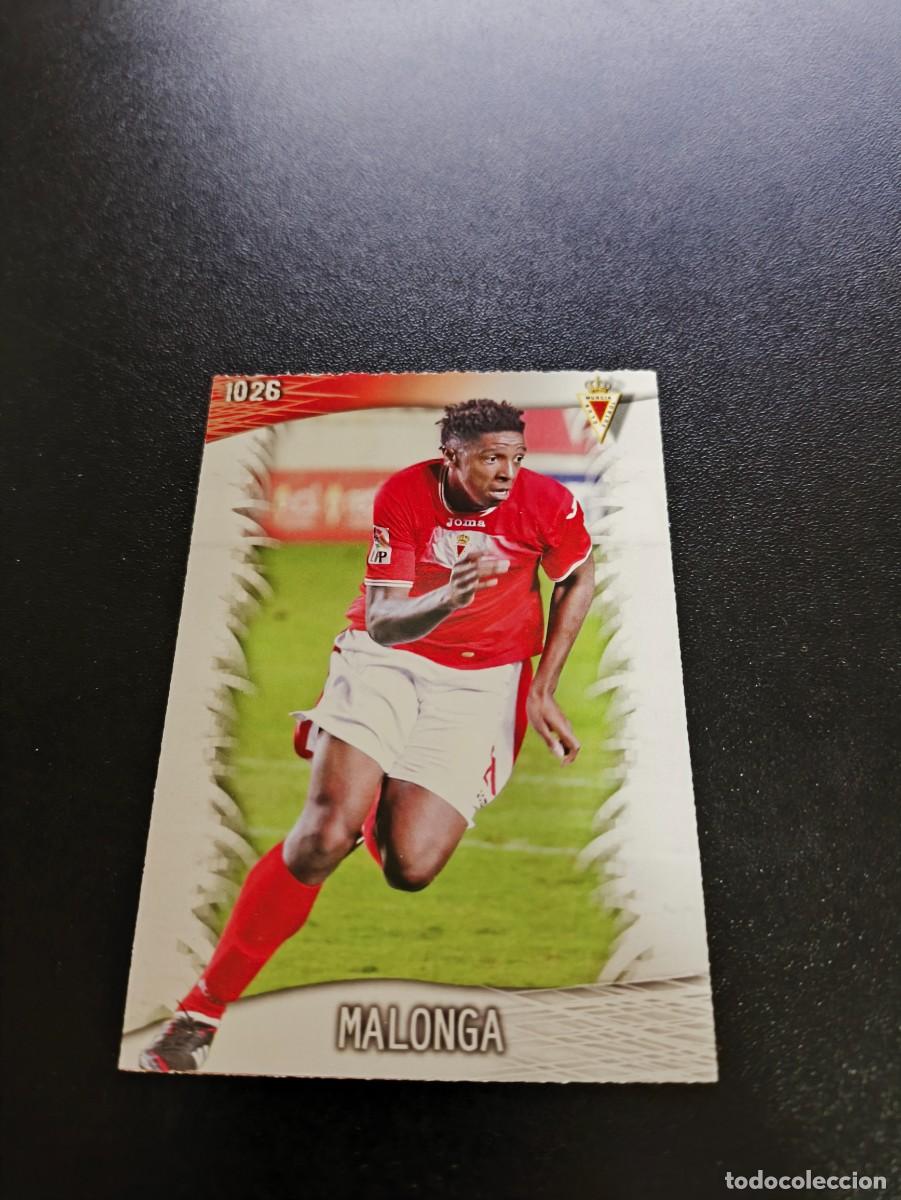 Cromos de F&uacute;tbol: 1026 Malonga MURCIA MUNDICROMO LIGA 2013 2014 13 14 PLATINUM NO PANINI ESTE